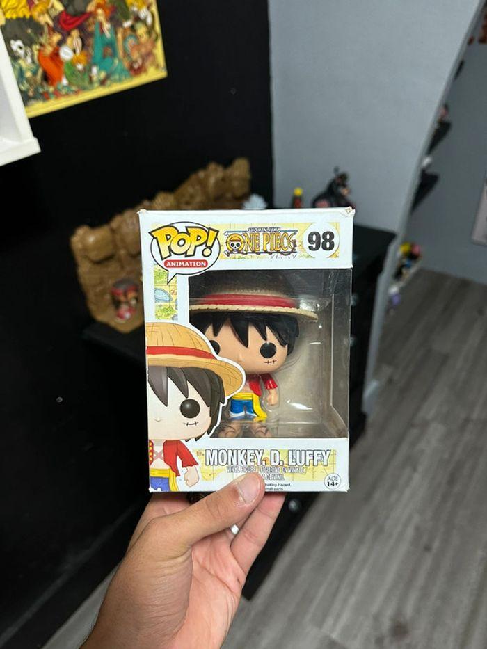 Funko Pop Monkey.D.Luffy 98 OG ( Cheveux brillants ) - One piece - photo numéro 2