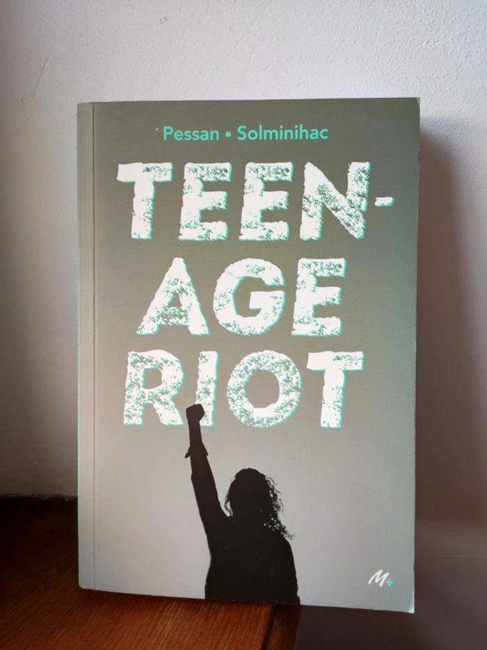 Livre "teenage riot" d'Olivier de Solminihac et Éric Pessan - photo numéro 1