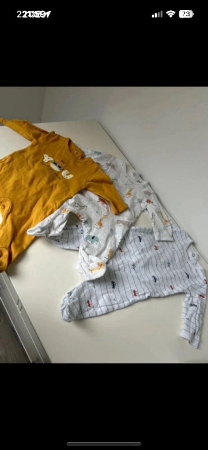 Lot de 3 pyjama bébé  Kiabi - photo numéro 1