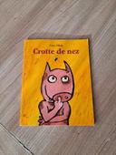 Livre sur le loup "Crotte de nez"