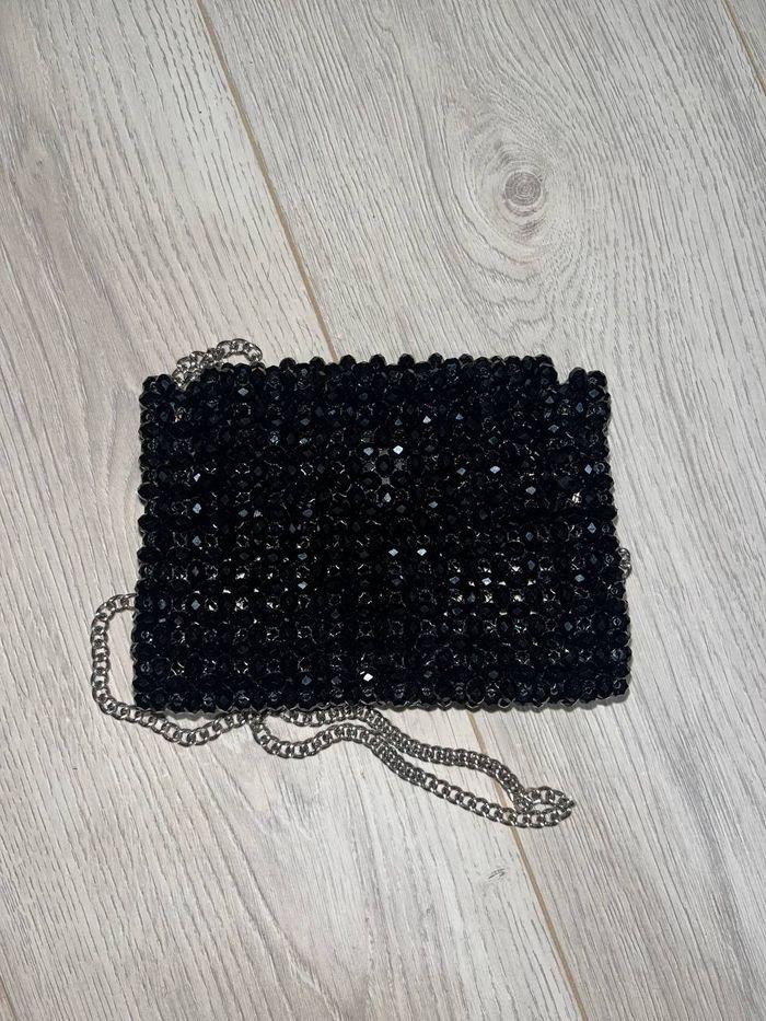 Sac en perles d obsidienne - photo numéro 2