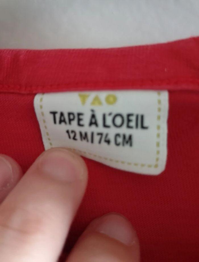 Sous-pull rouge tape à l'oeil - photo numéro 2