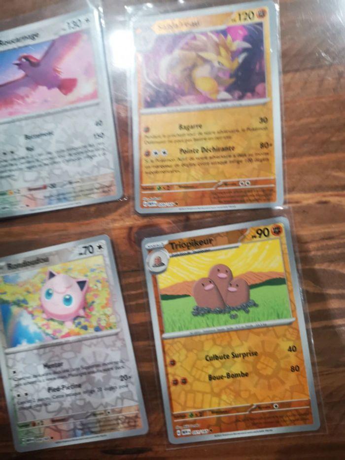 Lot de 10 cartes pokémon 151 reverses - photo numéro 4