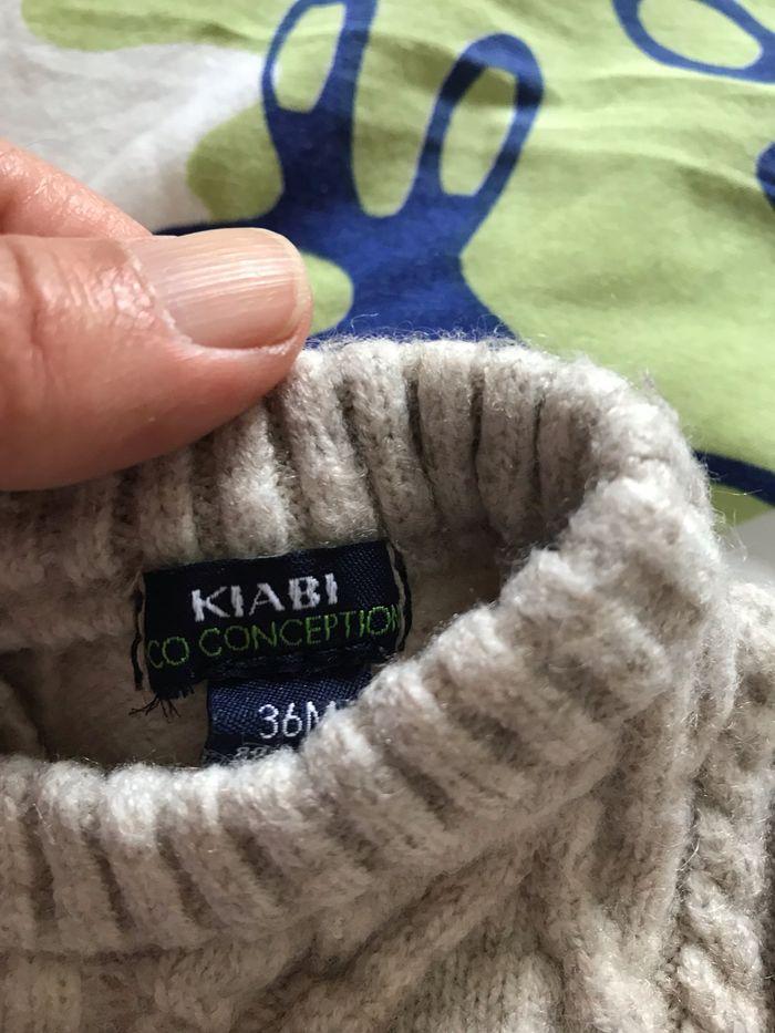 Ensemble chaud 3 ans éco concept kiabi pantalon et pull - photo numéro 2