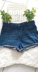 Short en jean taille haute - H&M - Taille XL : 42