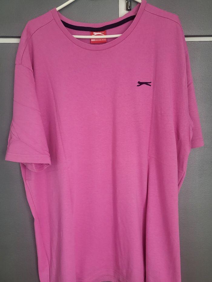 Tee-shirt slazenger XXL rose - photo numéro 1