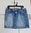 Mini jupe jeans taille 36