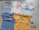 Lot tee shirts 18 mois