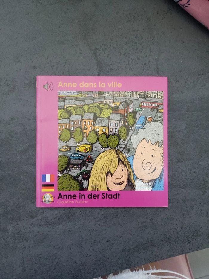 Livre Anne in der Stadt/Anne dans la ville. Histoire bilingue - photo numéro 1