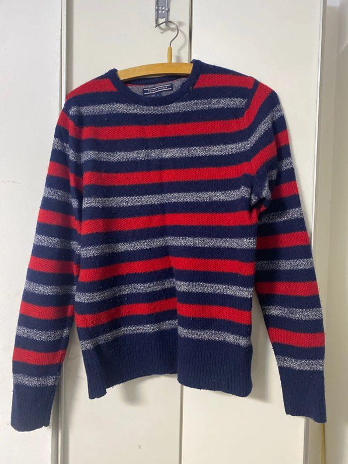 Pull d’hiver en Laine . Tommy Hilfiger .taille S - photo numéro 5