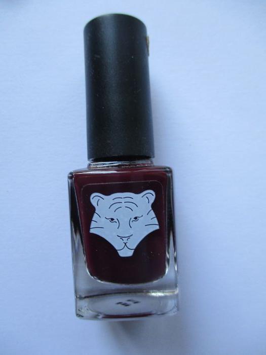 ALL TIGERS vernis à ongles  208 night red 11 ml - photo numéro 2