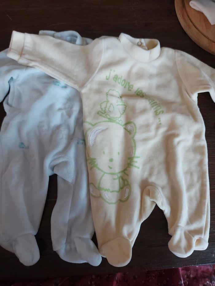 Lot de 2 pyjama naissance - photo numéro 1