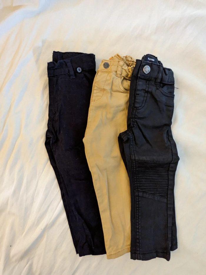 3 pantalons jeans garçon - photo numéro 1