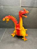 Figurine monstre hydre dragon créature motu bootleg Imperial toys deux têtes