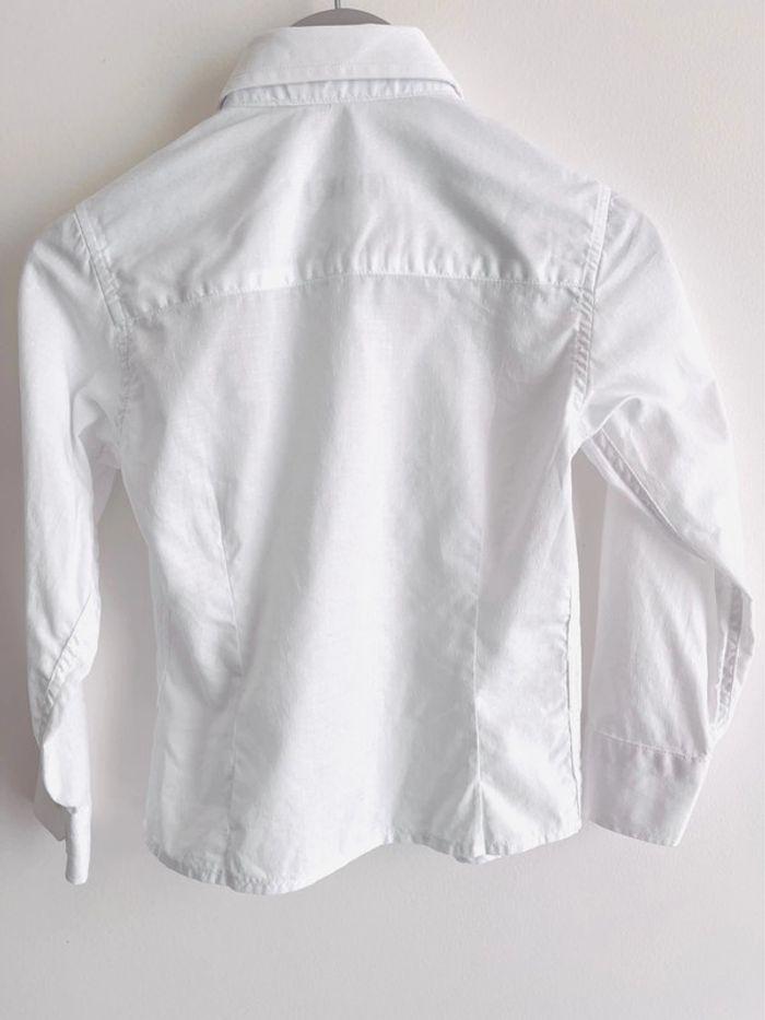 Chemise blanche garçon 2 ans SP1 état neuf top qualité très légère - photo numéro 2