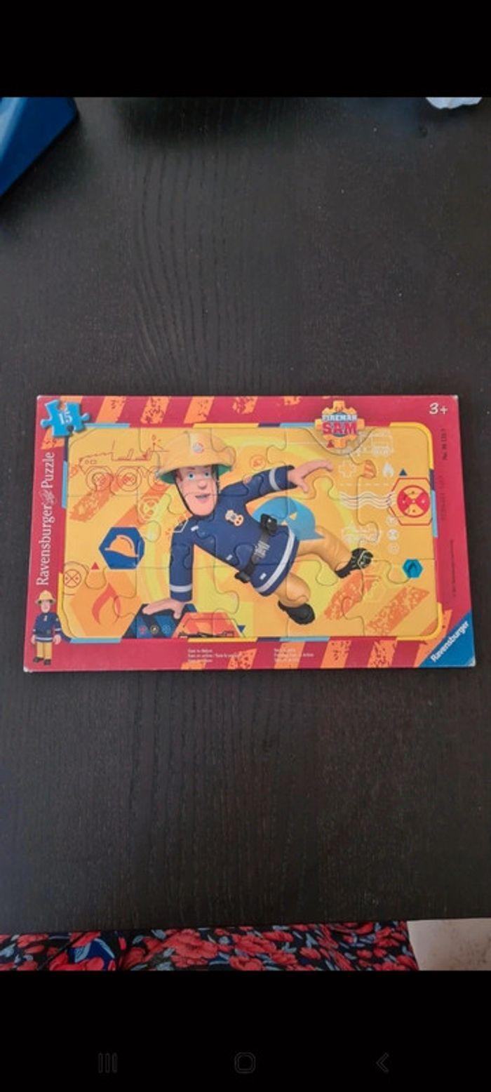 Puzzle Sam le pompier