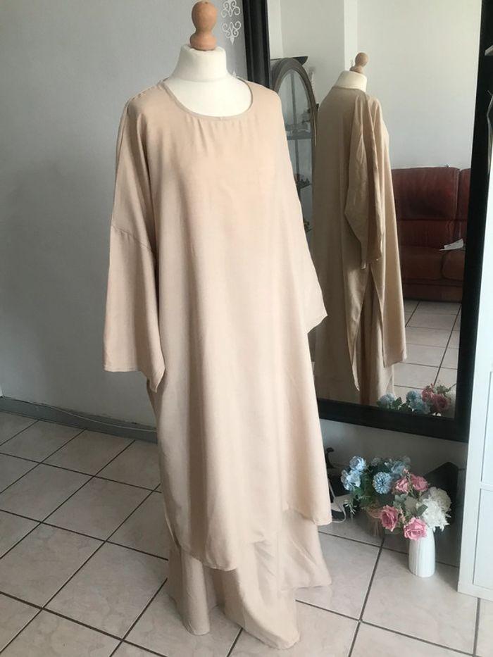 Ensemble Modesty Tunique jupe beige 🌼 - photo numéro 8