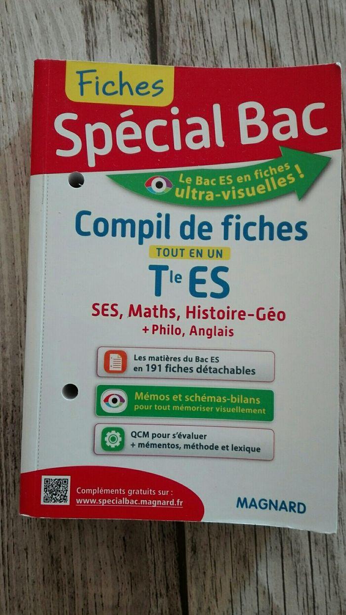 📚Fiches Spécial Bac - Tle ES📚