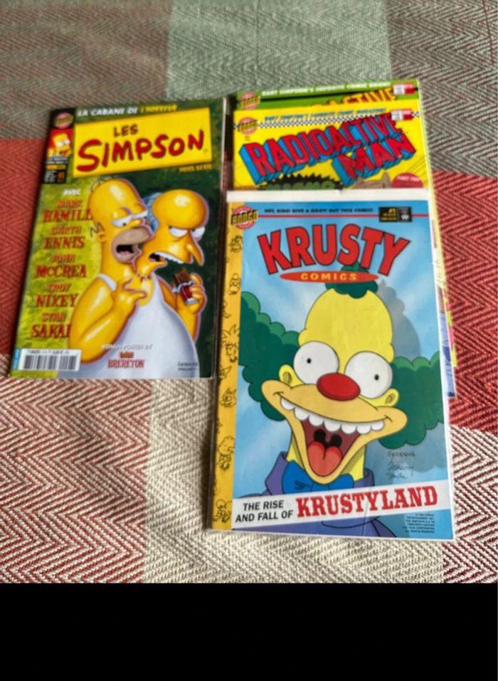 Rare Lot Comics Simpsons, Batman, Hulk, Beavis and Butt-Head, Promo Cards Vintage - photo numéro 8