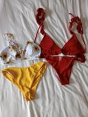 Lots de deux maillots de bain femme deux pièces