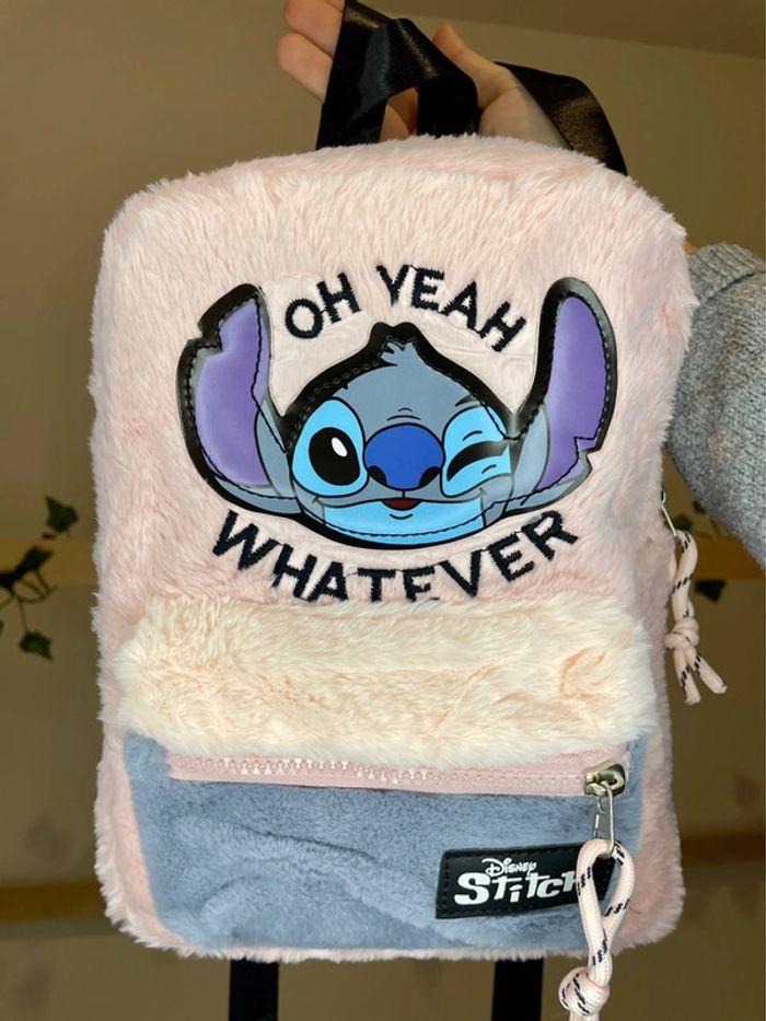 Sac à dos Disney Stitch x Zara rose - photo numéro 1