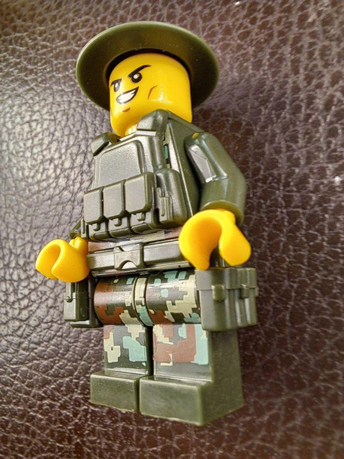 Figurine Lego compatible Militaire - photo numéro 2