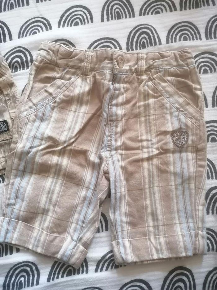 Lot de 4 bermudas. 9 mois - photo numéro 4