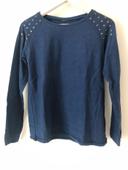 Pull bleu marine kiabi taille 16 ans/XS