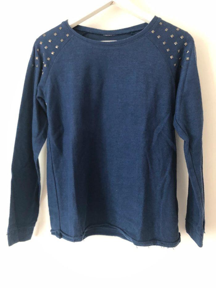 Pull bleu marine kiabi taille 16 ans/XS - photo numéro 1