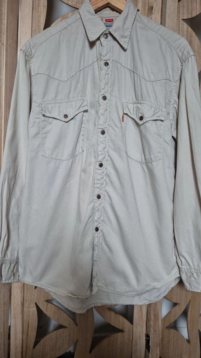 Chemise Levi's denim beige - photo numéro 2