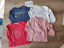 Lot de 4 t-shirts manches longues 2 ans