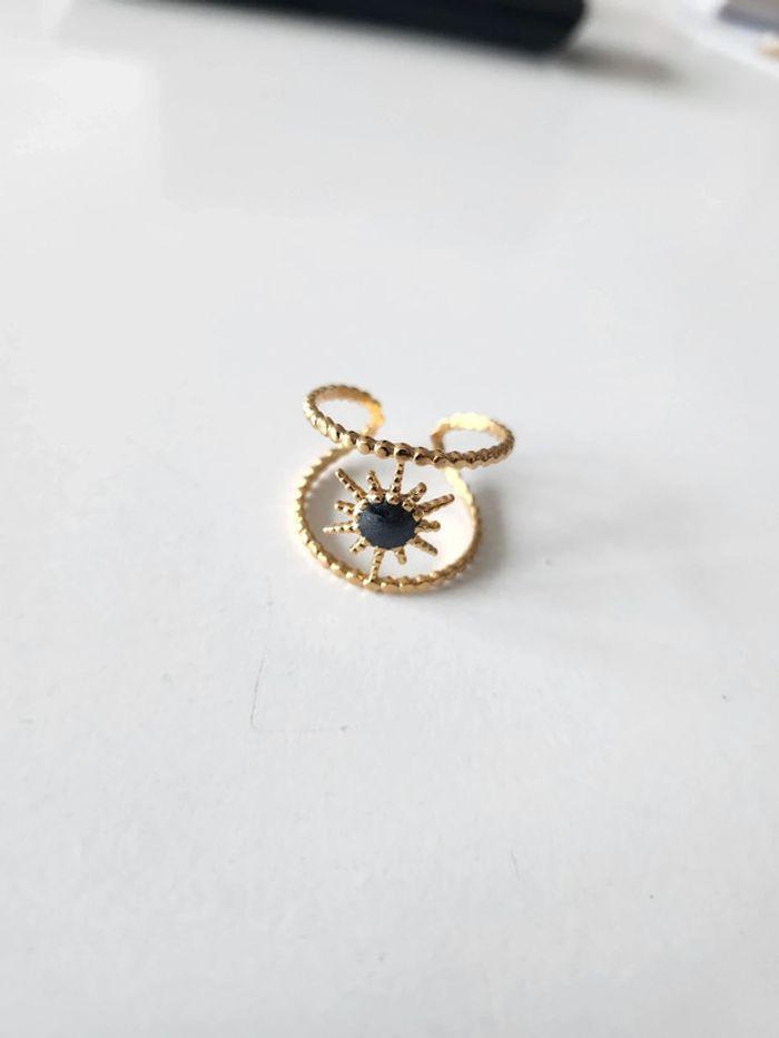 Bague soleil noir - photo numéro 2