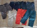 Lot 9 pantalons 9/12 mois 74 cm