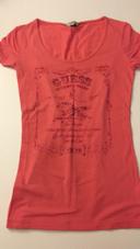 T-shirt Guess - corail à strass