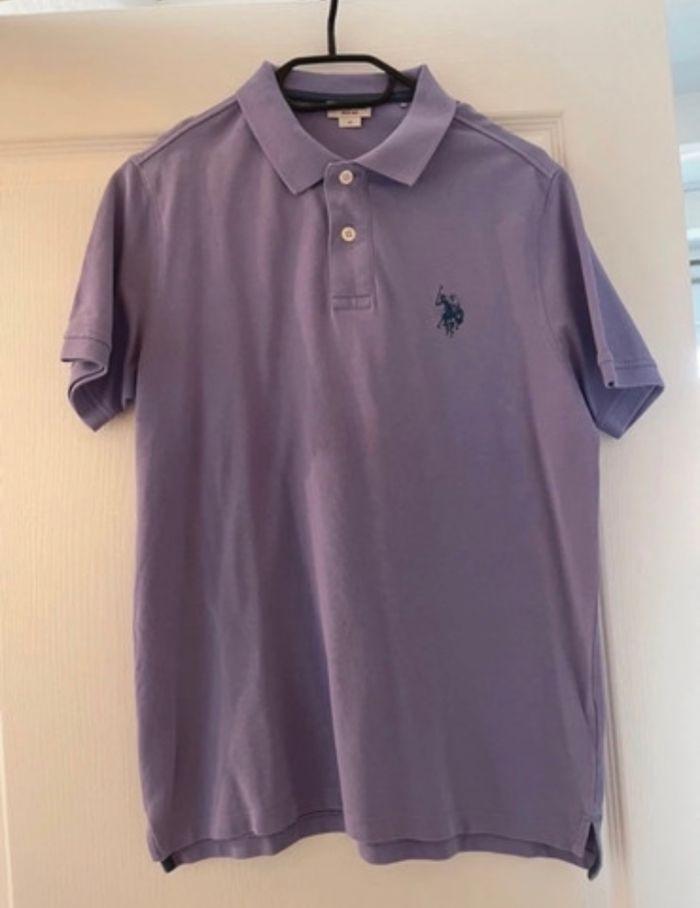 Polo violet U.S. Polo Assn. - photo numéro 2