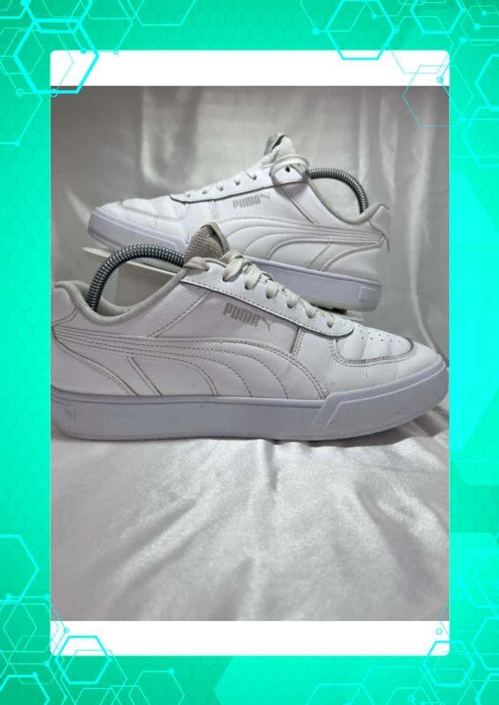 👟 Puma Caven CA Pro blanche Pointure FR 41 US 8,5 👟 - photo numéro 1