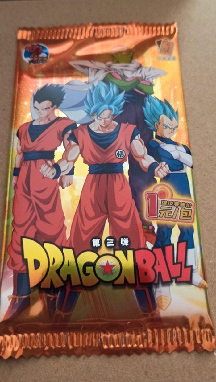 5 booster Dragon Ball Z - Japonnais - photo numéro 3