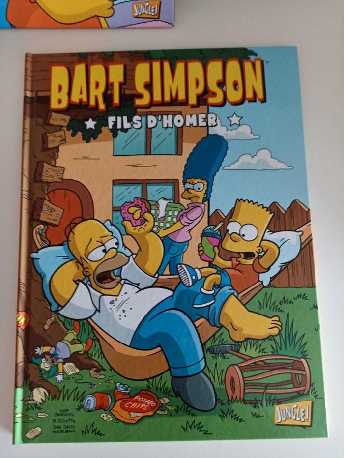 Lot 4 BD Bart Simpson - photo numéro 5