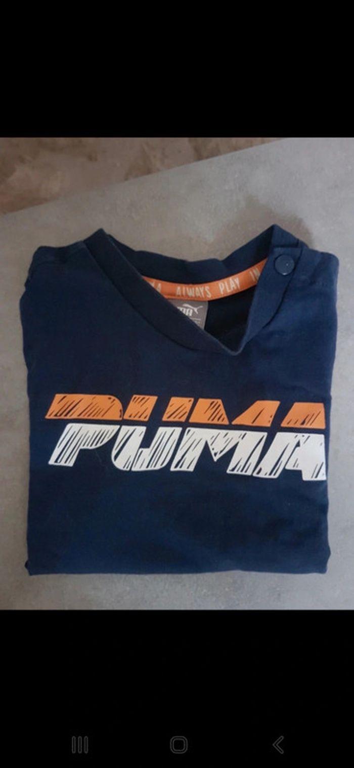 Ensemble été short- t shirt PUMA neuf - photo numéro 3