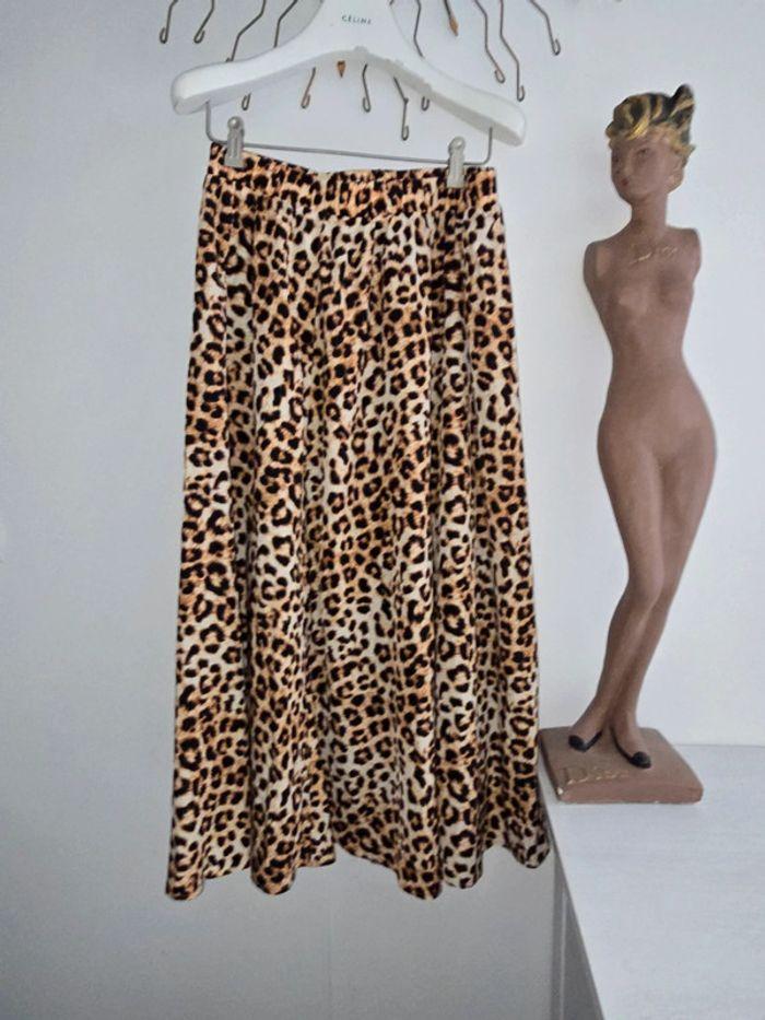 jupe léopard 🐆 tendance mode Taille L - photo numéro 2