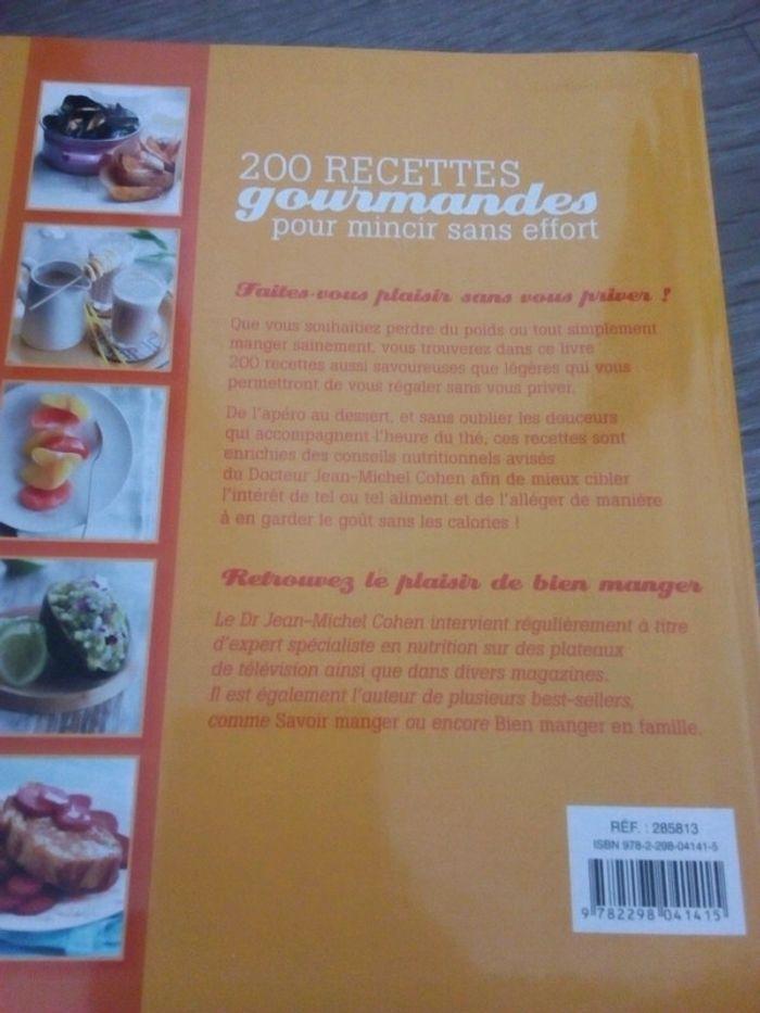 200 recettes gourmandes pour mincir sans effort - photo numéro 2