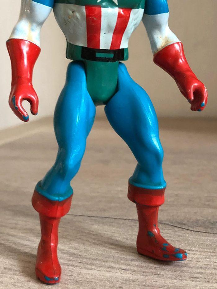 Figurine vintage Marvel secret wars 1984 France capitaine america - photo numéro 6