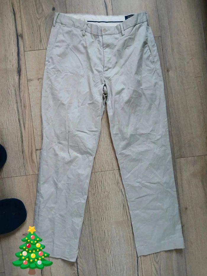 Chino beige ralph lauren W31 L30 stretch classic fit - photo numéro 6