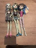 Lot 3 monster high Frankie