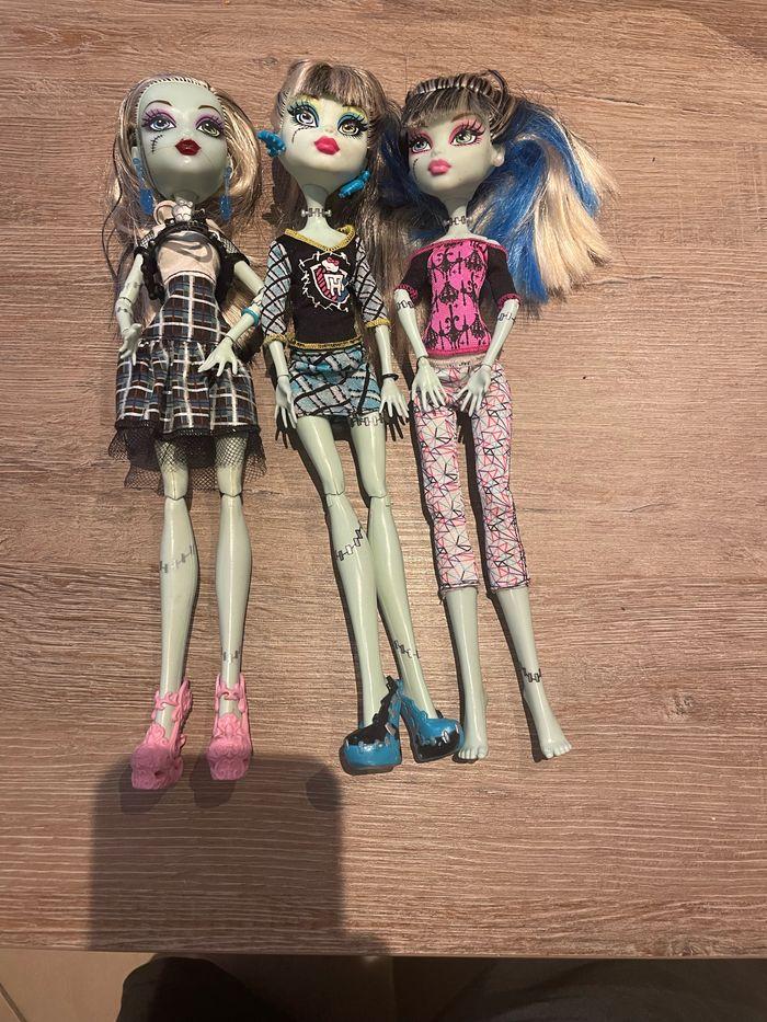 Lot 3 monster high Frankie - photo numéro 1