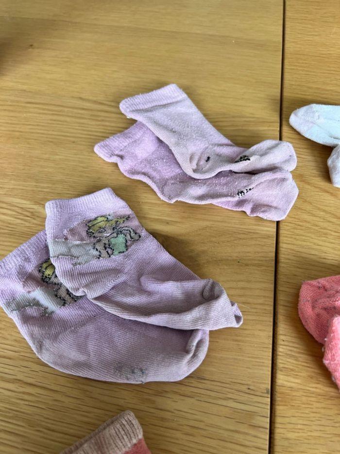 Lot 10 paires de chaussettes rose fille k1 - photo numéro 5