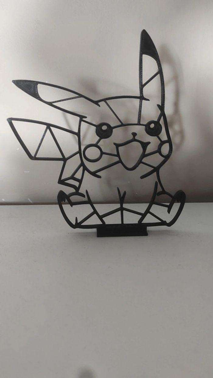 Pokémon décoration géométrique sur socle - photo numéro 3