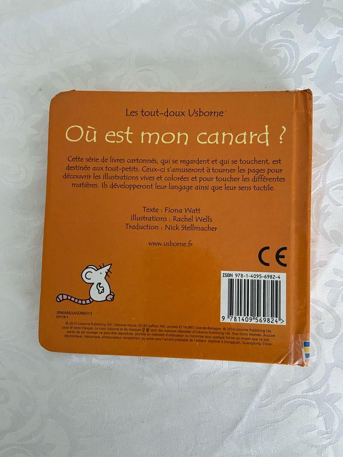 Livre où es mon canard - photo numéro 2