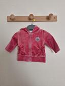 Veste à capuche bébé fille Rose avec motif panda 3 mois Tex Baby