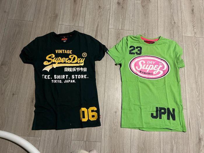 Lots de 2 T-shirts superdry - photo numéro 1